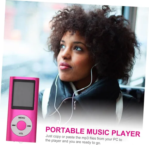 Vista 8 de Reproductor de música portátil compacto con visor de fotos de pantalla y mini puerto USB Reproductor ligero para música y estudiantes