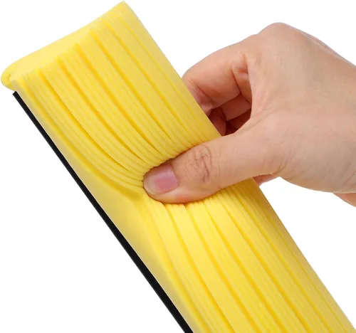 Vista 7 de LIFKOME Mops Kitchen Home - Recambio de cabezal de esponja súper absorbente y de goma de espuma PVA, repuesto de espuma de esponja plegable, 2