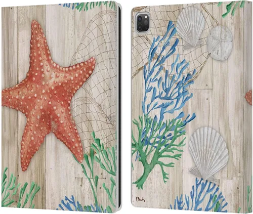 Vista 21 de Head Case Designs Funda de piel con licencia oficial de Paul Brent Agate Mermaid Coastal compatible con Apple iPad Air 11 2020/2022/2024/2025 Sirena