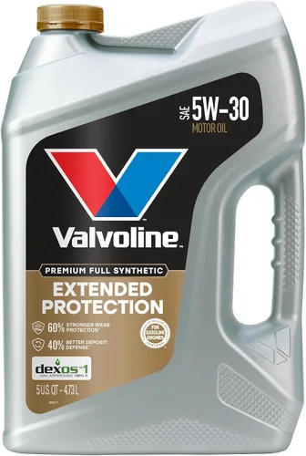 Vista 180 de Valvoline SynPower Full aceite sintético para motor, 1 Cuarto de galón, Ambar