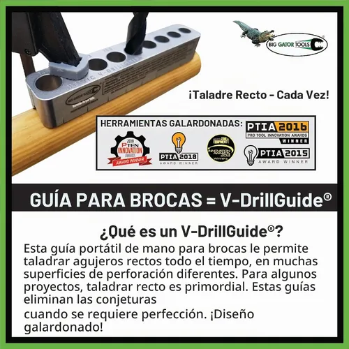 Vista 6 de Big Gator Tools, STD1000DGNP guía de broca