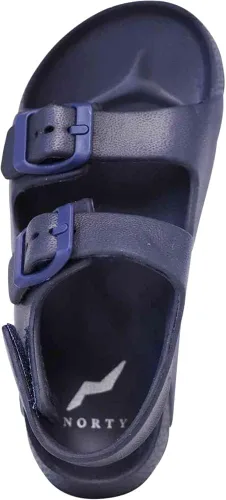 Vista 7 de NORTY Toddler Sandals for Boys and Girls - Unisex Sandals for Kids - Toddler Summer Shoes With 2 Adjustable Buckle Straps