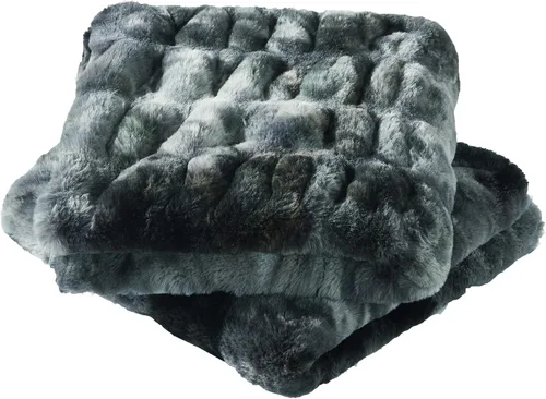 Vista 7 de Home Soft Things Shar Pei - Juego de 2 fundas de almohada decorativas, suaves, esponjosas, elegantes, estilo europeo, fundas de almohada para sofá