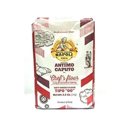 Vista 2 de Antimo Caputo "00" Chefs Harina 1 Kilo (2.2 Libras) Bolsas Pack de 4 (Sеt оf Тwо)