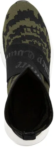 Vista 4 de Juicy Couture Zapatos deportivos de moda para mujer, zapatos de tenis blancos, zapatos gruesos, zapatos para caminar