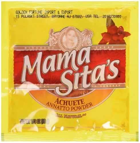 Vista 3 de Mama Sita's Achuete Annatto en polvo, 1/3oz (10g) 12