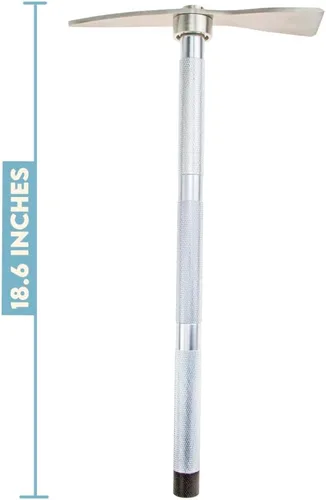 Vista 10 de SE Selección magnética plegable para minería de oro, cabeza de acero inoxidable, 18.75 pulgadas