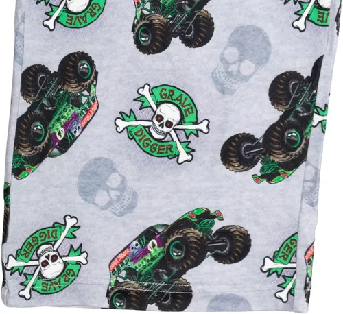 Vista 9 de Monster Jam Grave Digger Mens Pajama Pants