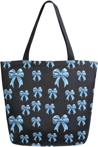 Vista 26 de SUABO Bolsa de asas de cocina reutilizable para comestibles, bolsa de compras de lona para exteriores Cactus