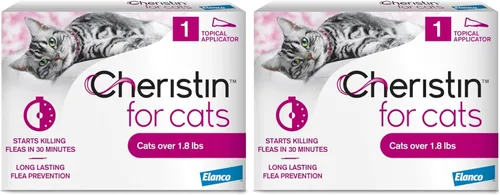Vista 11 de Cheristin Tratamiento y prevención de pulgas para gatos Tratamiento tópico de pulgas de acción rápida para gatos de más de 1.8 libras 1 unidad
