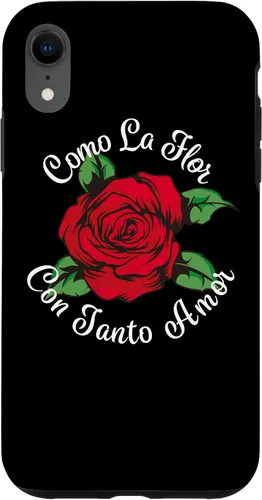 Vista 25 de Como La Flor - Bailar Cumbia - Funda de regalo para iPhone 17 con diseño de rosas mexicanas
