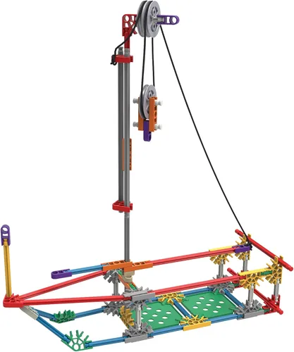 Vista 4 de K'NEX Educación - STEM Explorations: Kit de construcción de palancas y poleas 'Kid Construction Play' a partir de 8 años