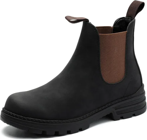 Vista 9 de Cestfini Botas de senderismo Chelsea al aire libre para mujer