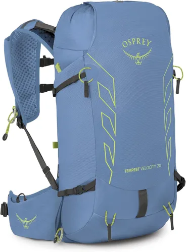 Vista 15 de Osprey Tempest Velocity 20L Mochila de senderismo para mujer, carbón oscuro/bronceado Chiru, WXS/S