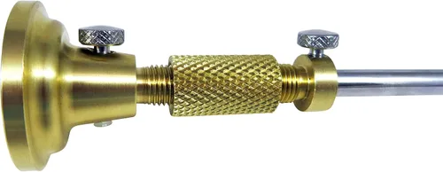 Vista 7 de Sólida rueda de bronce para trabajos en madera. Corta y marca con precisión. Calibre con cabeza ajustable MGB.