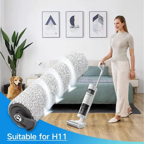 Vista 5 de Repuesto para aspiradora Dreametech H11 y H11 MAX Cepillo de rodillo Accesorios Piezas X2 Cepillo de rodillo X2 Filtro