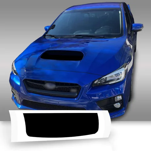 Vista 2 de Calcomanía de vinilo para capó, compatible con WRX STi 2015, 2016, 2017, 2018, 2019, 2020, negro mate