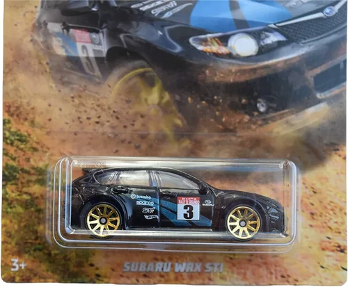 Vista 2 de HOT Wheels Escala 1:64 Negro Subaru WRX STI 6/6