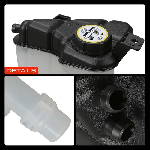 Vista 9 de A-Premium Tanque de depósito de recuperación de desbordamiento de refrigerante del motor [con tapa y sensor] compatible con Jaguar E-Pace 2018-2019