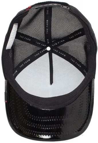 Vista 5 de Goorin Bros. The Farm Unisex High Shine Faux Leather Adjustable Snapback Trucker Hat