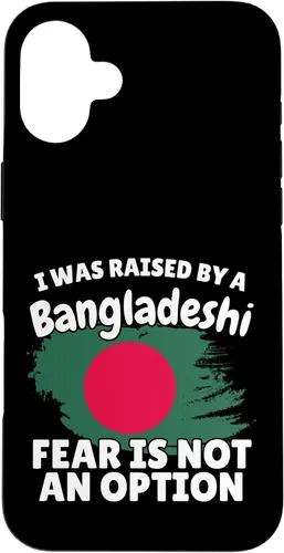 Vista 23 de I was Raised by a Bangladeshi Bangladesh Gift Son Daughter Case for iPhone 16