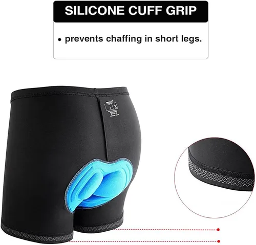 Vista 2 de Sportneer Mens Padded Bike Underwear Shorts - Cycling Underwear Shorts for Men with Padding for Mountain Bike and Road Bike