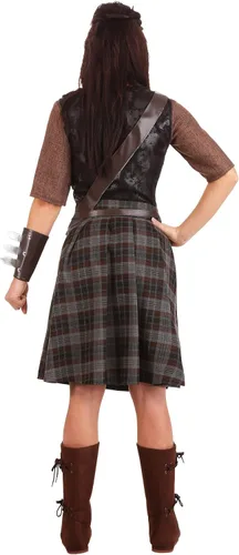 Vista 5 de Disfraz de guerrero Braveheart para mujer