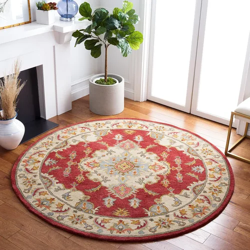 Vista 12 de SAFAVIEH Antiquity Collection - Alfombra de pasillo, 2 pies 3 pulgadas x 8 pies, azul y marfil, hecho a mano, lana oriental tradicional, ideal
