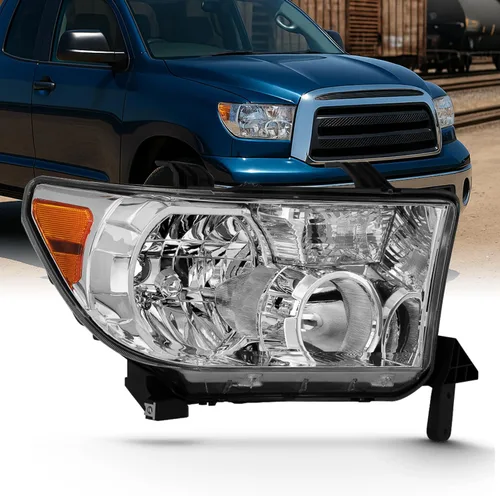 Vista 8 de AKKON - Compatible con 2007-2013 Tundra Pickup / 2008-2017 Sequoia SUV Faro Delantero Izquierdo de Estilo OE