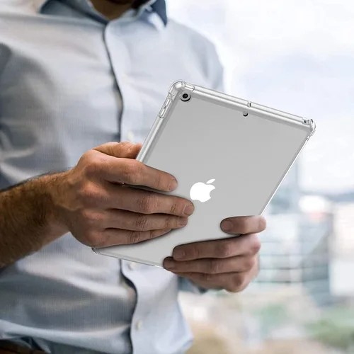 Vista 7 de Funda para iPad de 9ª/8ª/7ª generación para iPad 10.2 2021 y 2020 y 2019, transparente, transparente, a prueba de golpes, funda protectora de TPU