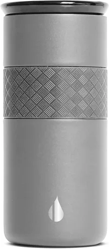 Vista 24 de Elemental Artisan Vaso Térmico Aislado, Taza de Viaje para Café de Triple Pared, Vaso Térmico de Café Reutilizable de Acero Inoxidable con Tapa
