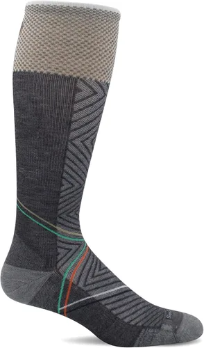 Vista 5 de Sockwell Calcetines de compresión graduados Pulse para mujer Gris - Pulso hasta la rodilla