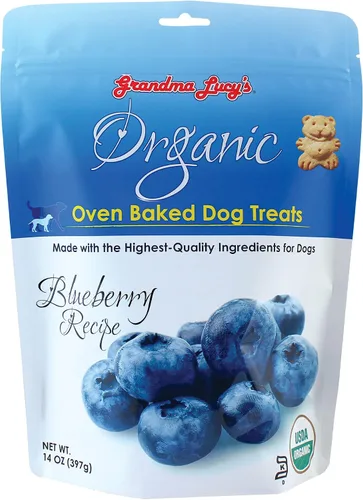 Vista 8 de Grandma Lucy's Golosinas orgánicas al horno para perros - Manzana, 14 onzas