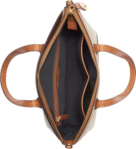 Vista 4 de Calvin Klein Statement Series Lock Daytonna - Bolso de cuero con cremallera superior