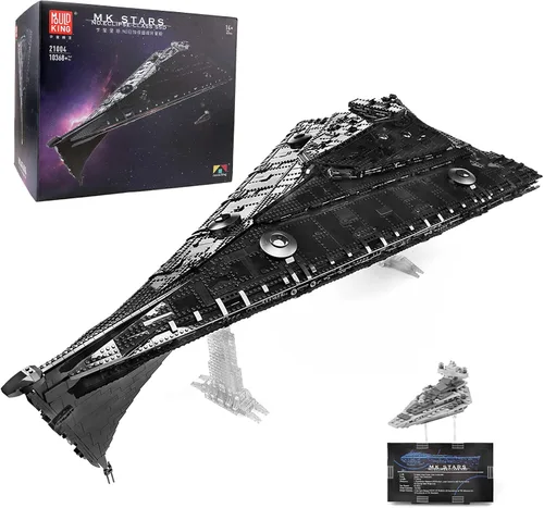 Vista 9 de Mould King Modelo de destructor estelar 21005, juguete de construcción Venator-Class Republic Attack Cruiser, 6685+piezas de regalo