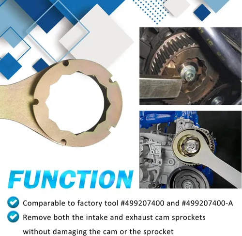 Vista 3 de Camoo Kit de herramientas de soporte de llave dentada de admisión/escape para Subaru AVCS JDM y STD