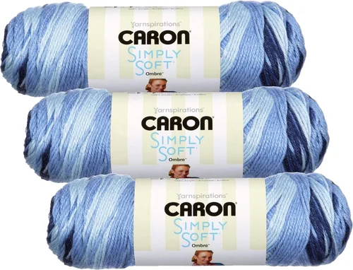 Vista 13 de Caron Simply Soft Party Lana de 3 Onzas, Rojo vivo brillante
