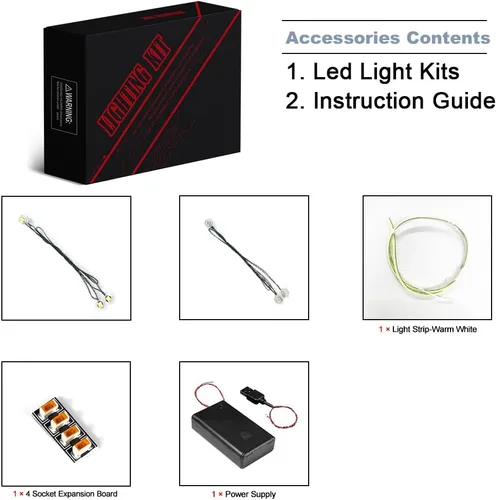 Vista 2 de BrickBling - Luz LED compatible con Lego Spider-Man Final Battle