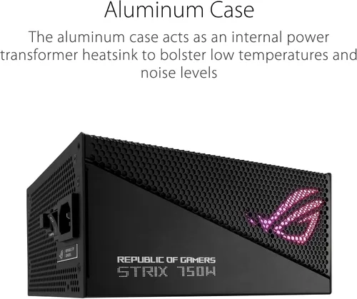 Vista 2 de ASUS ROG Strix 750W Oro Edición Aura