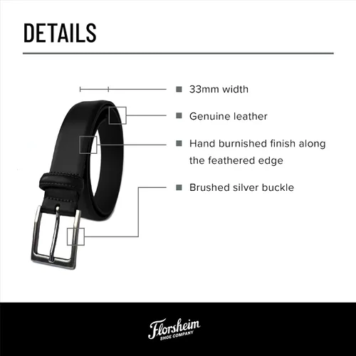Vista 3 de Florsheim Carmine 33mm Belt Mens