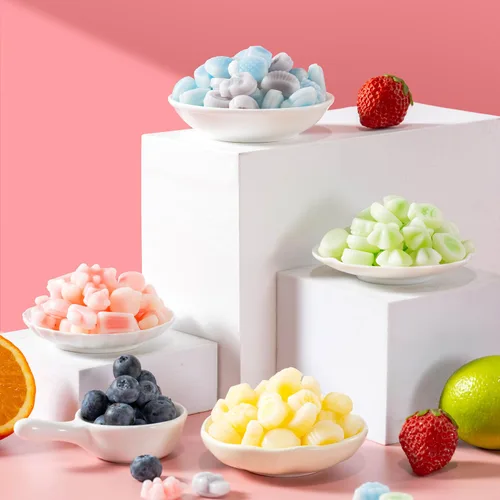Vista 2 de Chuxinyinian Gomitas de Cera con Sabores de Frutas Variadas, 32 Gomitas, 60g