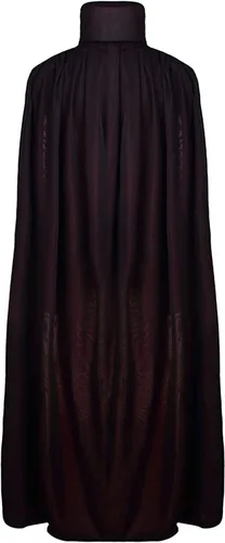 Vista 5 de SZCXTOP Capa de vampiro de Halloween, unisex, para adultos o niños, reversible, con cuello alto, para fiestas, disfraces de cosplay, Negro + rojo
