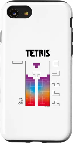 Vista 18 de Tetris Funda de arte de juego de color fundido para iPhone 17