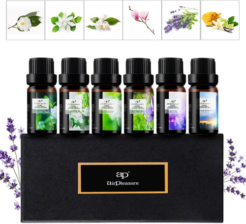 Vista 13 de Blossom - Juego de aceites esenciales para aromaterapia, 6 x 0.5 fl oz para difusor, humidificador, purificador de aire, lirio aguamarina, jacinto