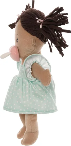 Vista 3 de Muñeca de bebé suave Love, Stella de Manhattan Toy - Beige con coletas marrones, para niños de 1 año en adelante