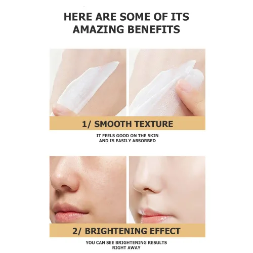 Vista 7 de VENZEN Crema facial hidratante de leche de cabra tierna nicotinamida (toner + crema facial + suero + crema para ojos) Refrescante piel facial 3.53