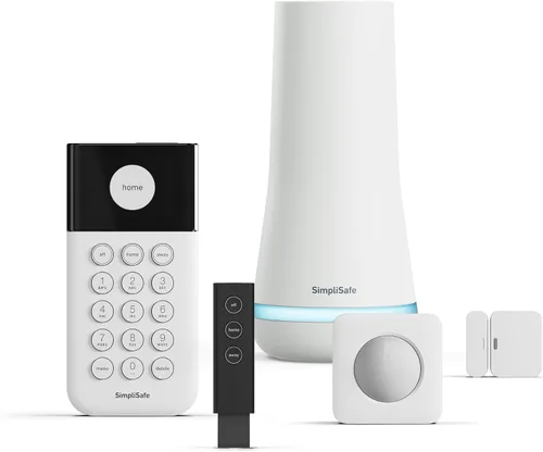 Vista 2 de SimpliSafe Sistema de seguridad inalámbrico para el hogar de 5 piezas, monitoreo profesional 24/7 opcional, sin contrato, compatible con Alexa