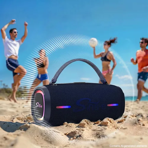 Vista 7 de Bluetooth Speaker for Outdoor & Party, Portable Karaoke Machine for Adults