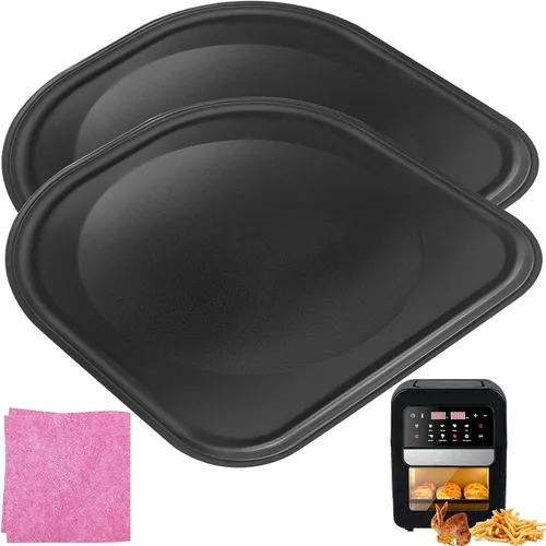 Vista 10 de Bandeja de goteo para freidora de aire Chefman de 6.3 cuartos de galón, piezas de repuesto de bandeja de goteo de aceite de alta calidad, accesorios