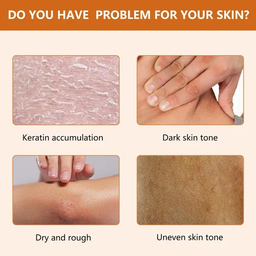 Vista 6 de Gel exfoliante naranja para cara y cuerpo, gel exfoliante de naranja, exfoliante exfoliante de limpieza, exfoliante facial hidratante de limpieza